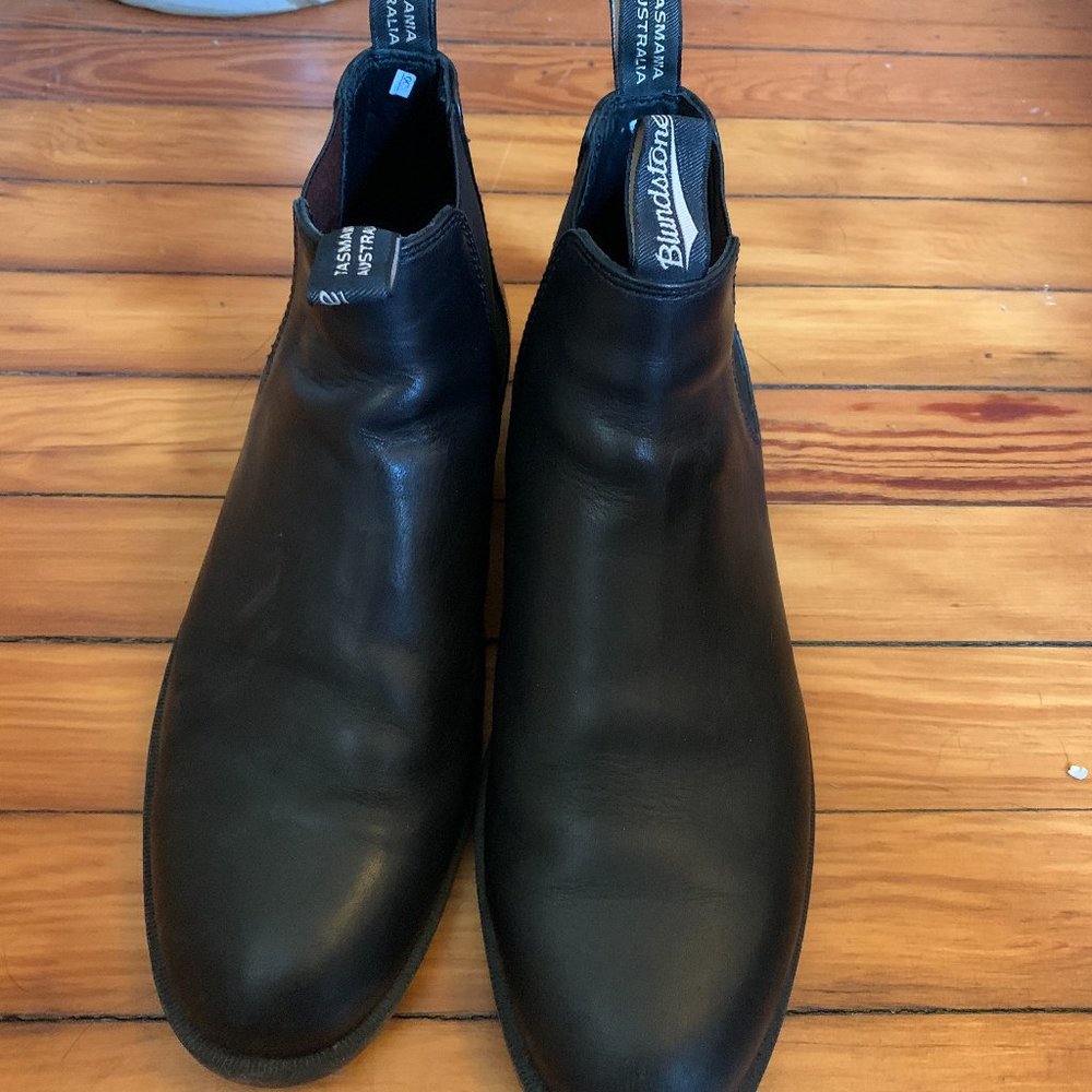 Blundstone Black 10.5 Chelsea Ankle Boots
